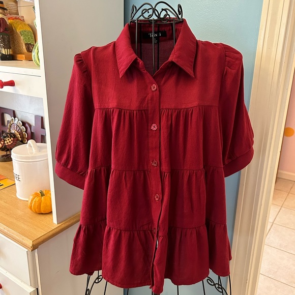 Super Cute Christmas Blouse - Picture 3 of 13